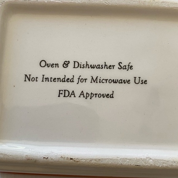 Ceramic Holiday Loaf Pan - Picture 8 of 8